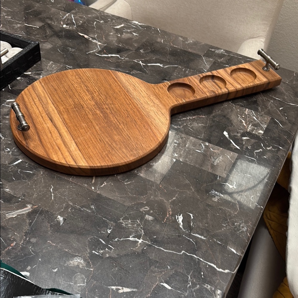 Wooden Paddle Serving Board